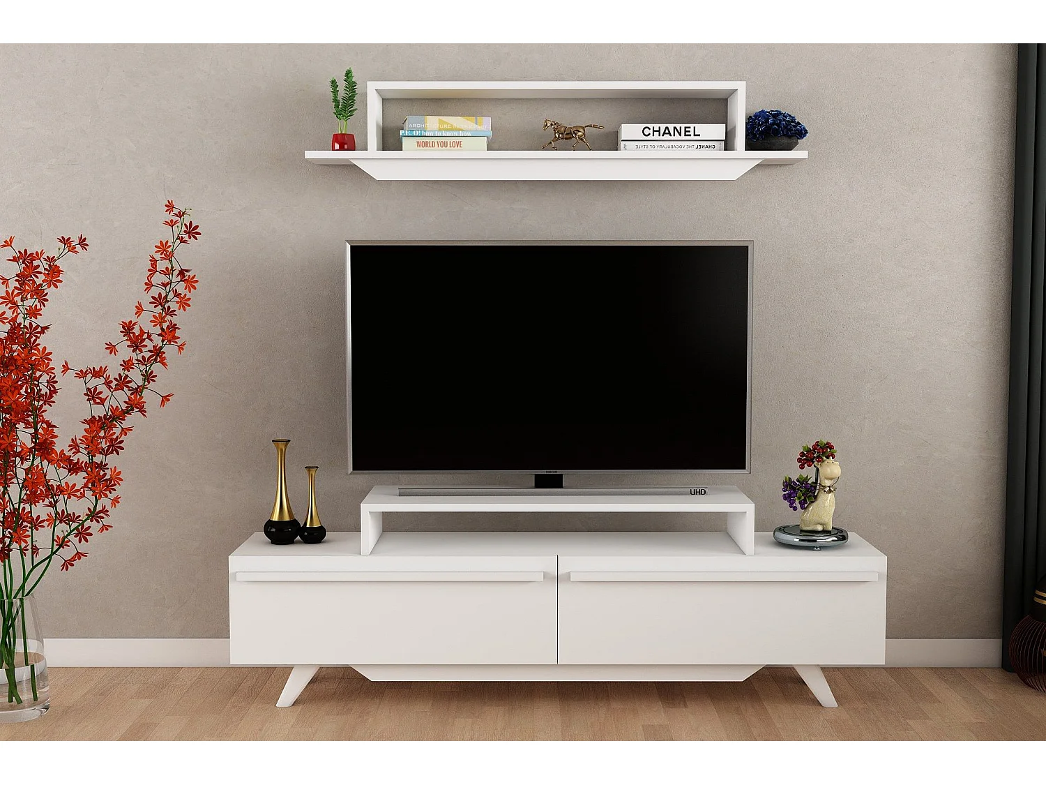 Móvel de TV-Harmony Unit-Branco