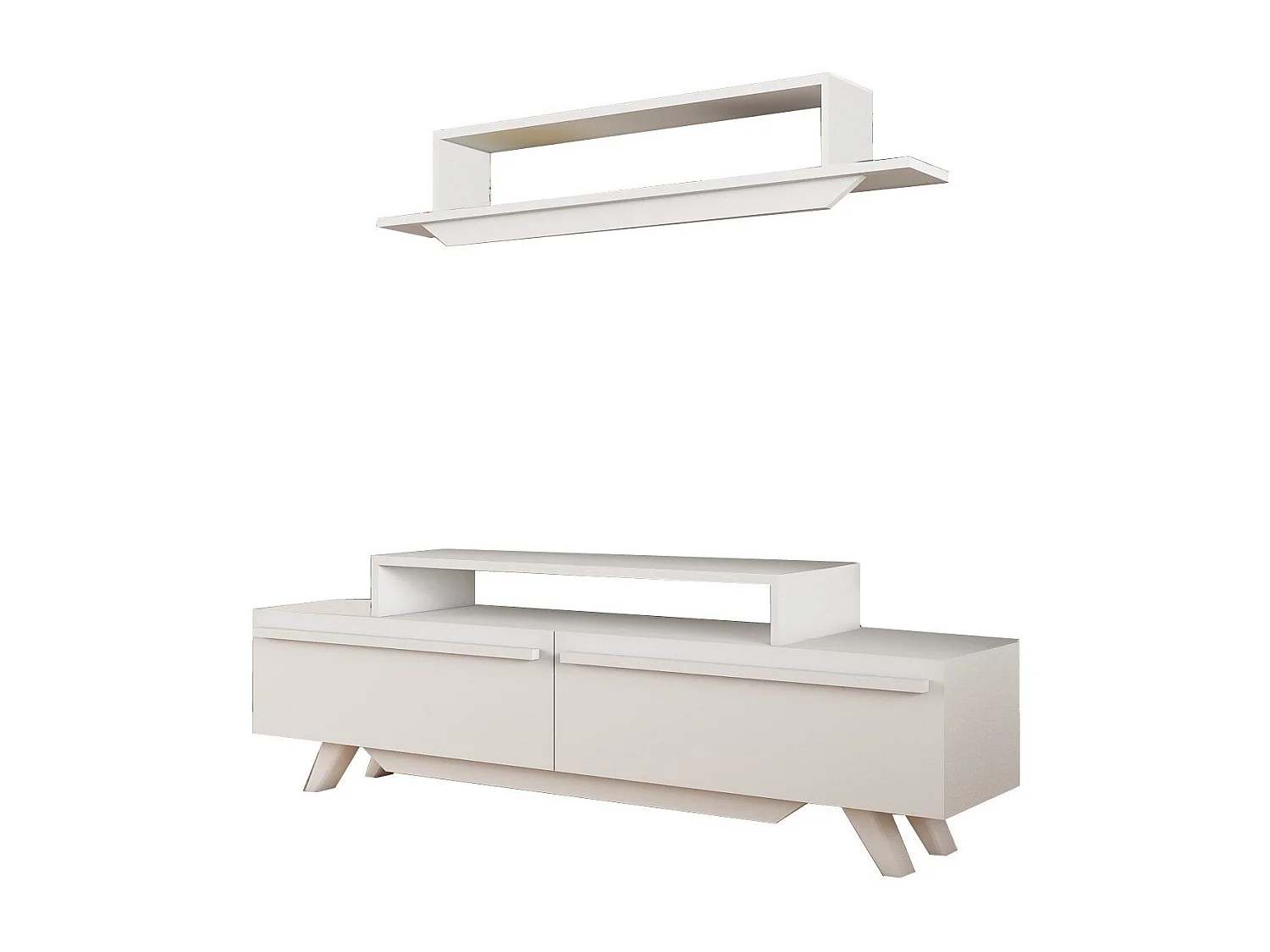 TV-Schrank - Harmony Unit - Weiß