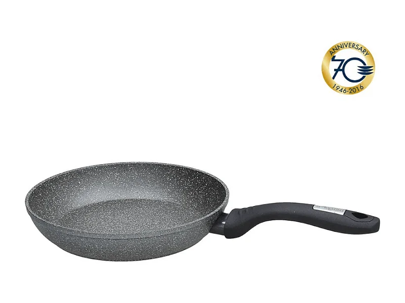 Bratpfanne 26 cm aus schwarzem Aluminium