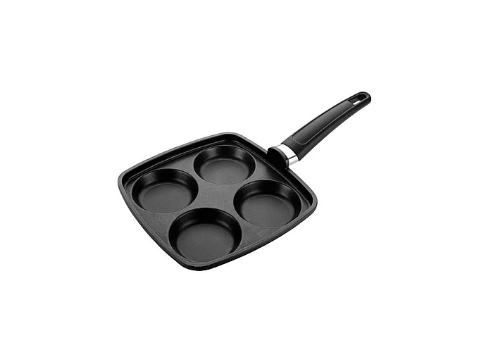 Padella con 4 cerchi 22x22 cm Premium