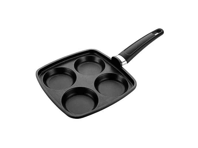 Padella con 4 cerchi 22x22 cm Premium