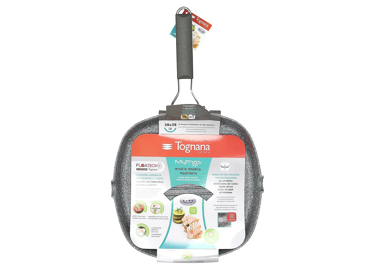 Tognana Porcellane Mythos Poêle grill Carré