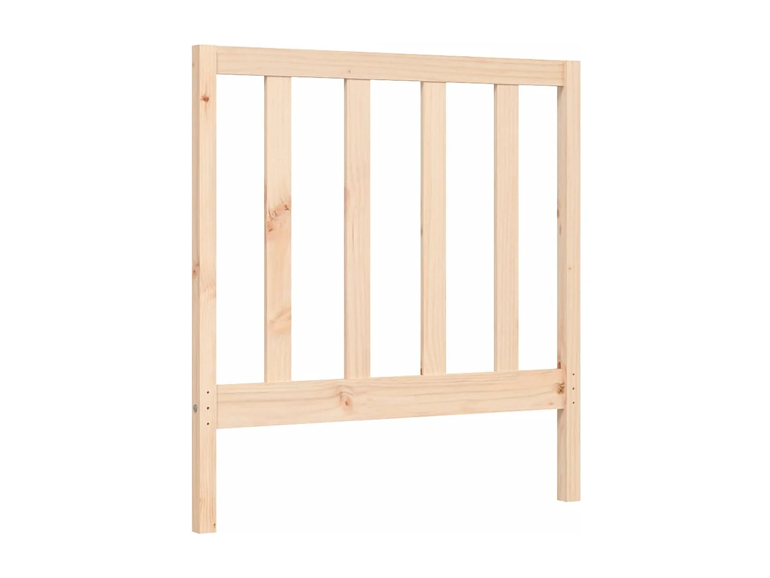 Cadre de lit sans matelas bois de pin massif