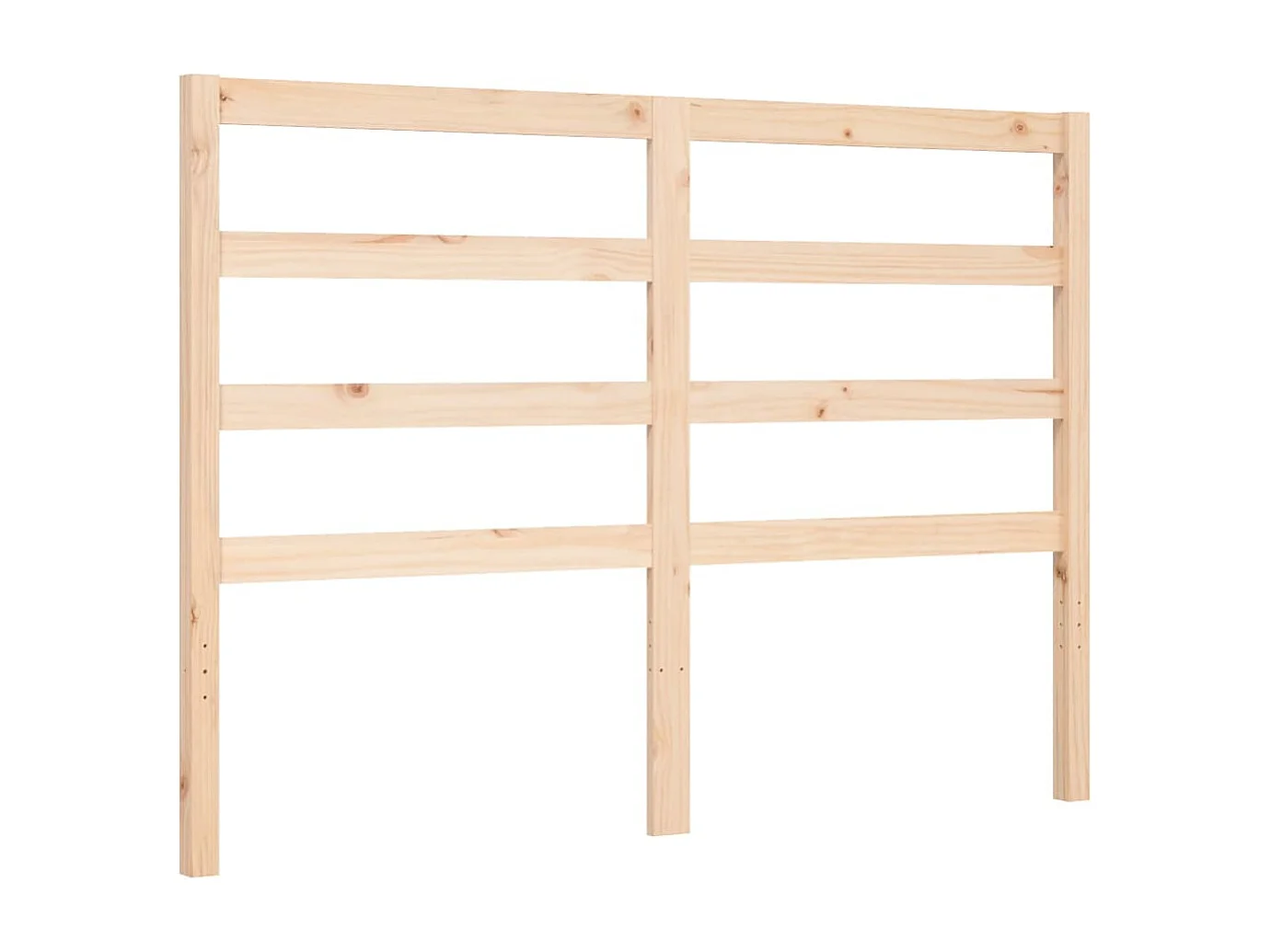 Cadre de lit sans matelas 140x190 cm bois de pin massif