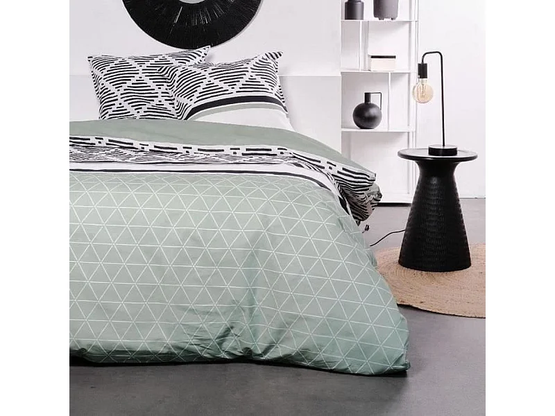 Bettwäscheset – 240 x 220 cm – Baumwolle mit Grafikdruck