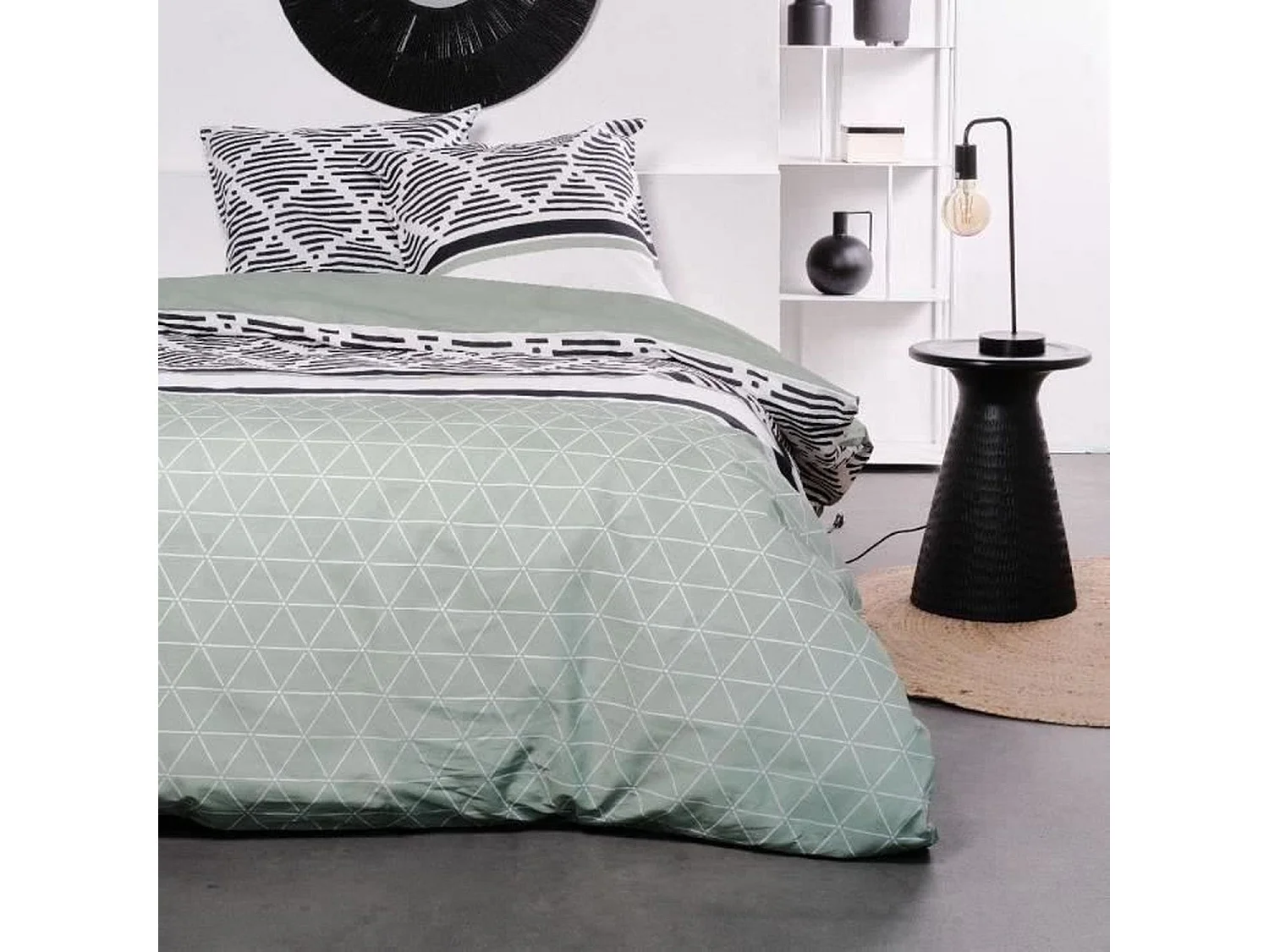 Bettwäscheset – 240 x 220 cm – Baumwolle mit Grafikdruck