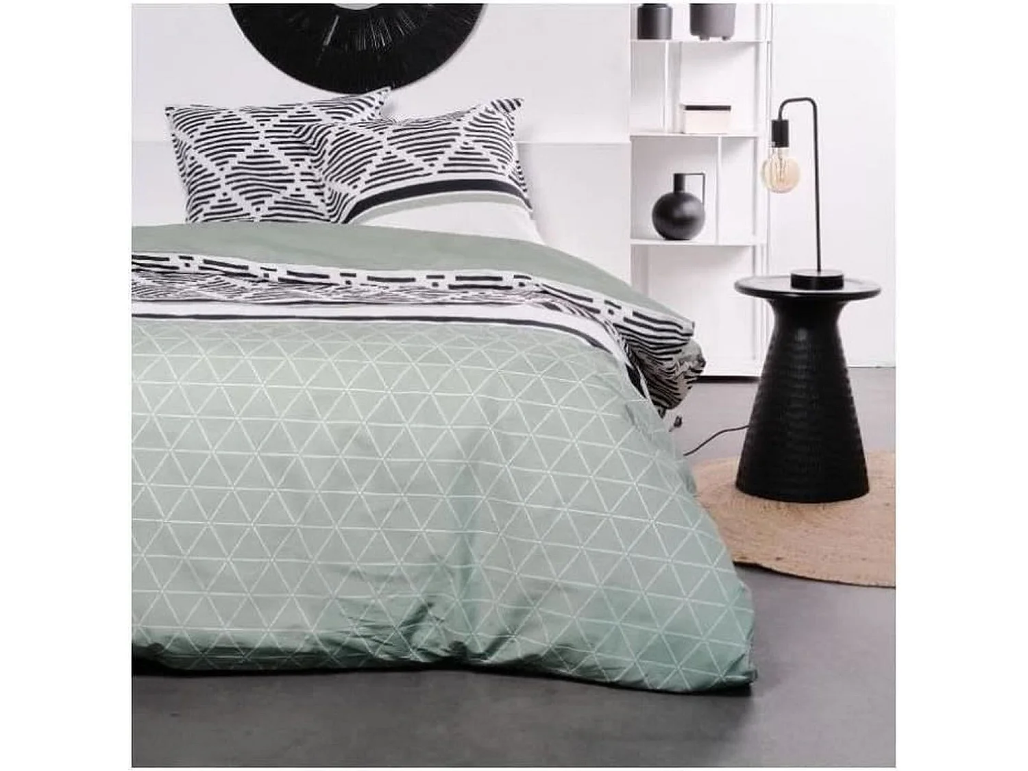 Bettwäscheset – 240 x 220 cm – Baumwolle mit Grafikdruck