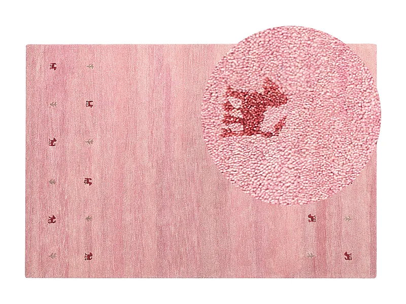 Tapis YULAFI Rose 200 x 300 cm Laine Tapis persan