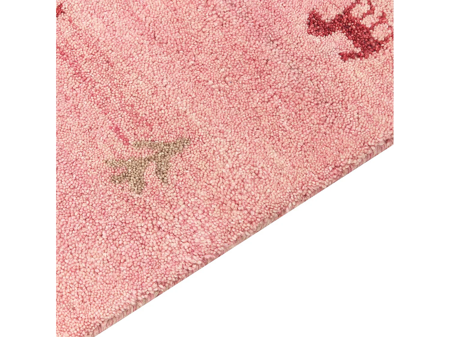 Tapis YULAFI Rose 200 x 300 cm Laine Tapis persan