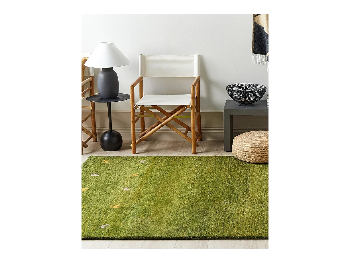 Tapis YULAFI Vert 160 x 230 cm Laine Tapis persan