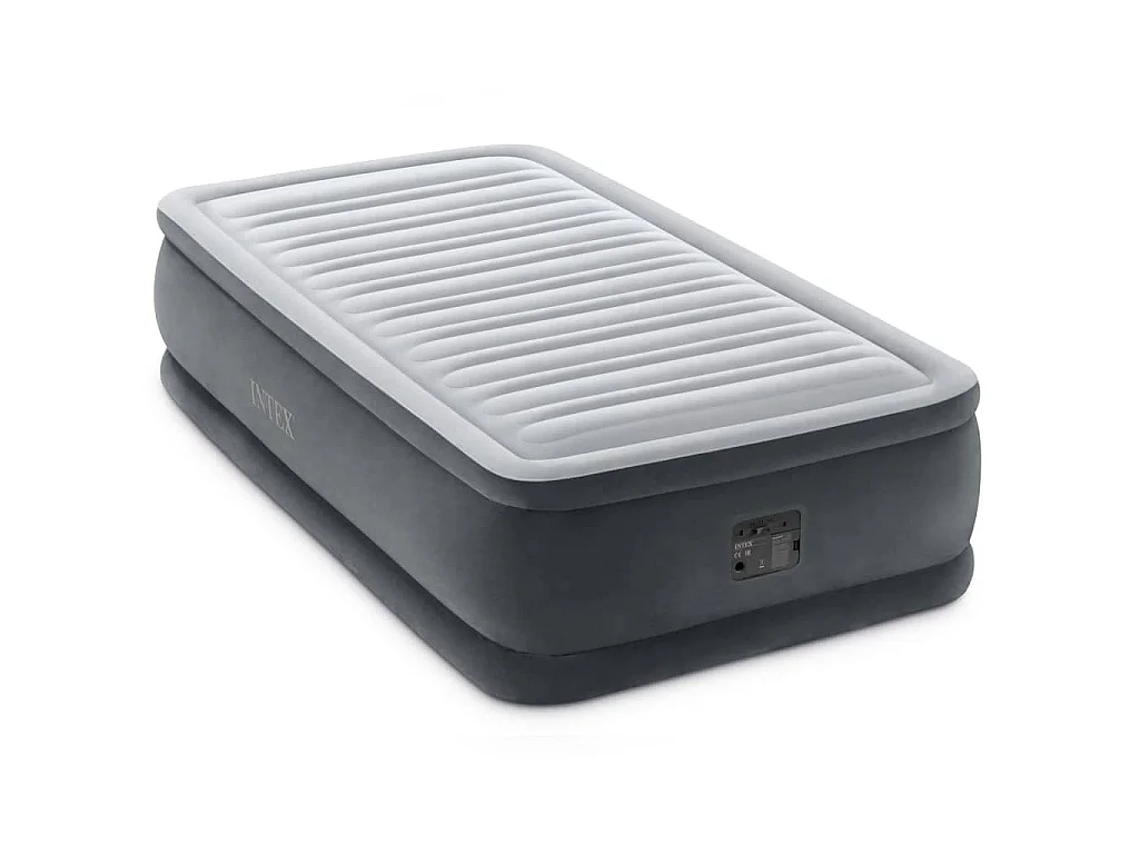 Colchão inflável individual conforto com bomba interna, 99 x 191 x 46 cm