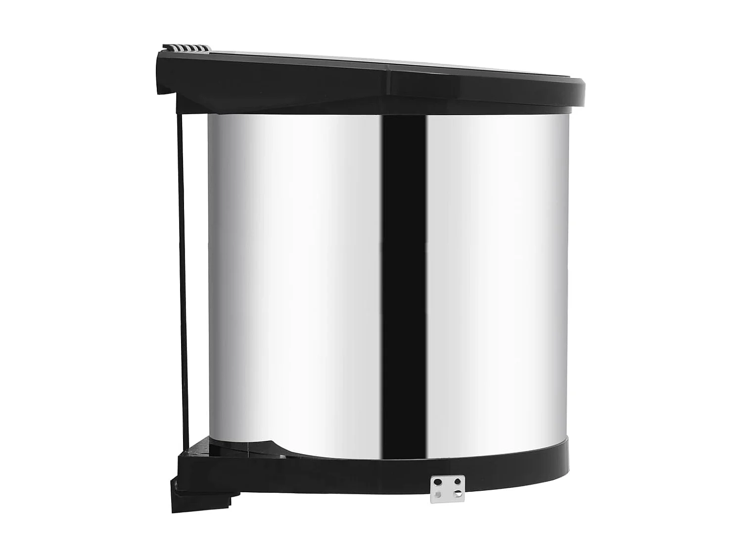 Lixeira de cozinha embutida 12 litros em aço inox 02_0006040