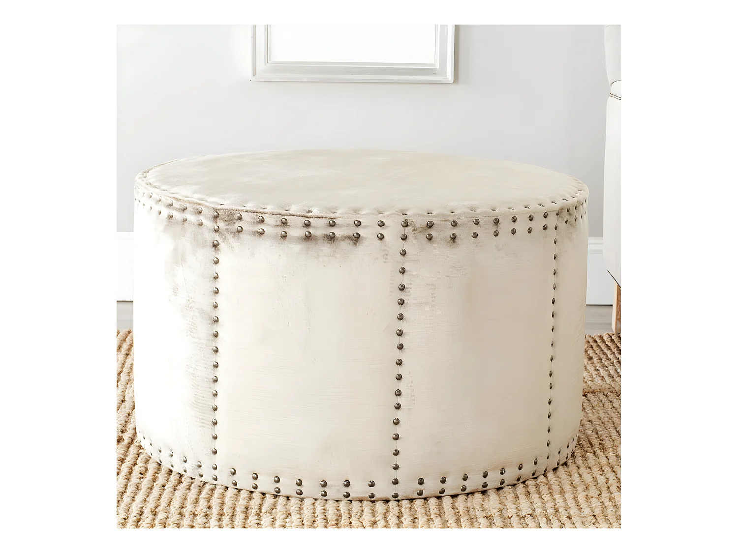Banc & Ottomane Sauge 86 X 86 X 51.05 cm - Thalia