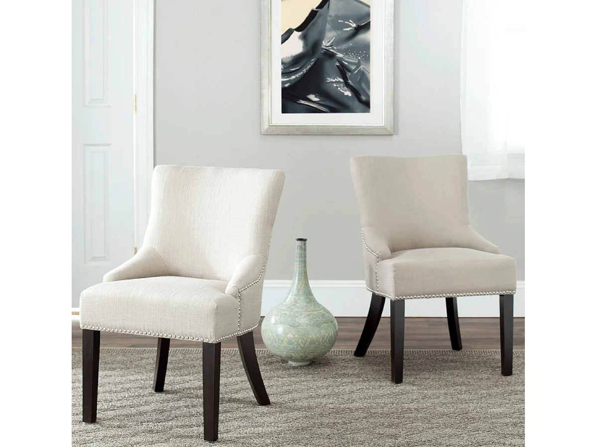 Lot de 2 chaise Beige 55 X 64 X 87.88 cm - Luanne