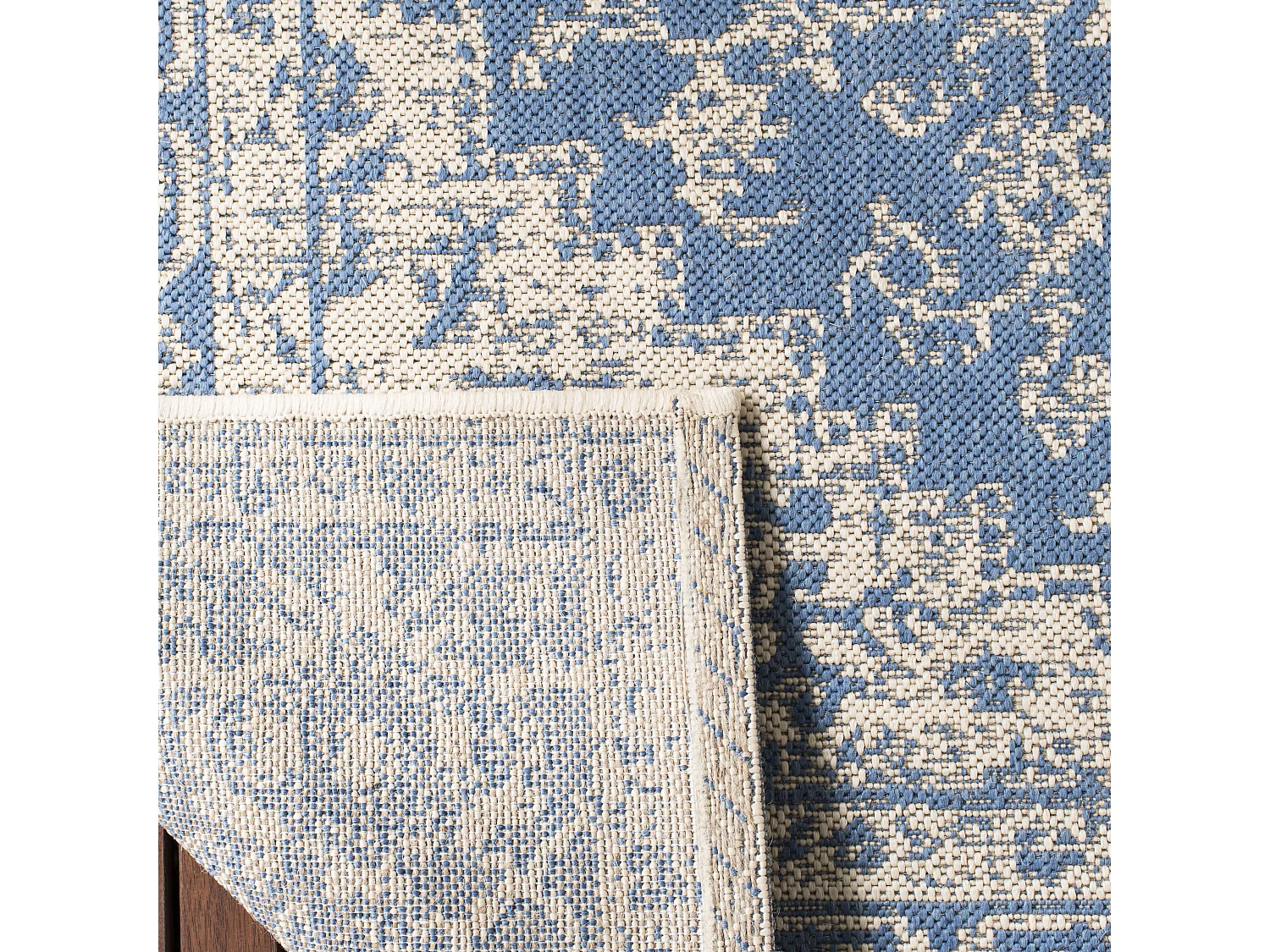 Tapis Bleu/Neutre 91 X 152 cm - Sardinia