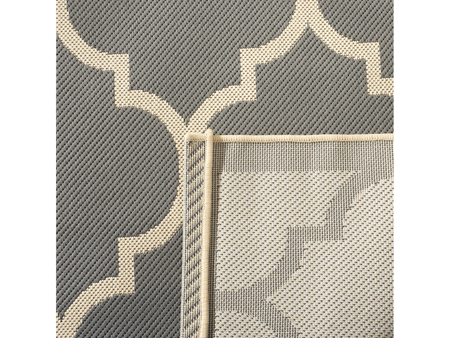 Tapis Gris/Neutre 122 X 170 cm - Arista