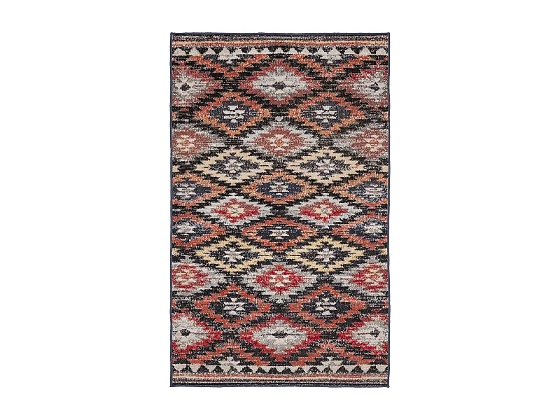 Tapis Marron/Multicolore 122 X 183 cm - Torianna