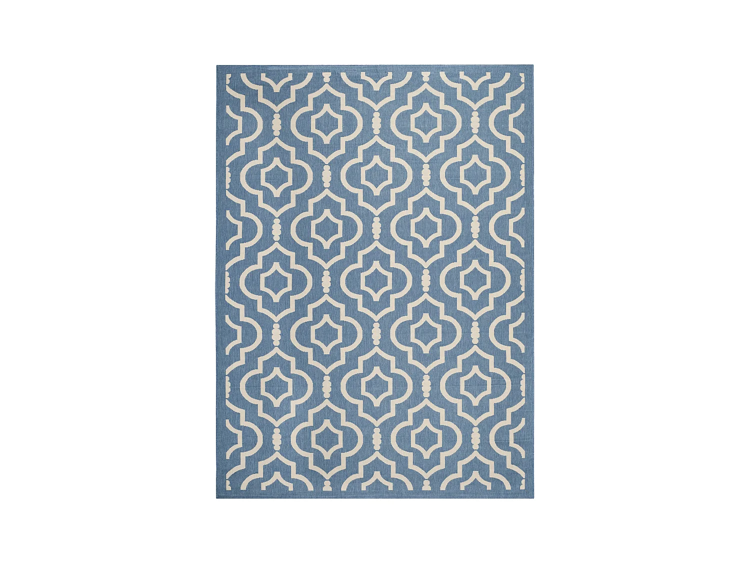 Tapis Bleu/Neutre 122 X 170 cm - Mykonos