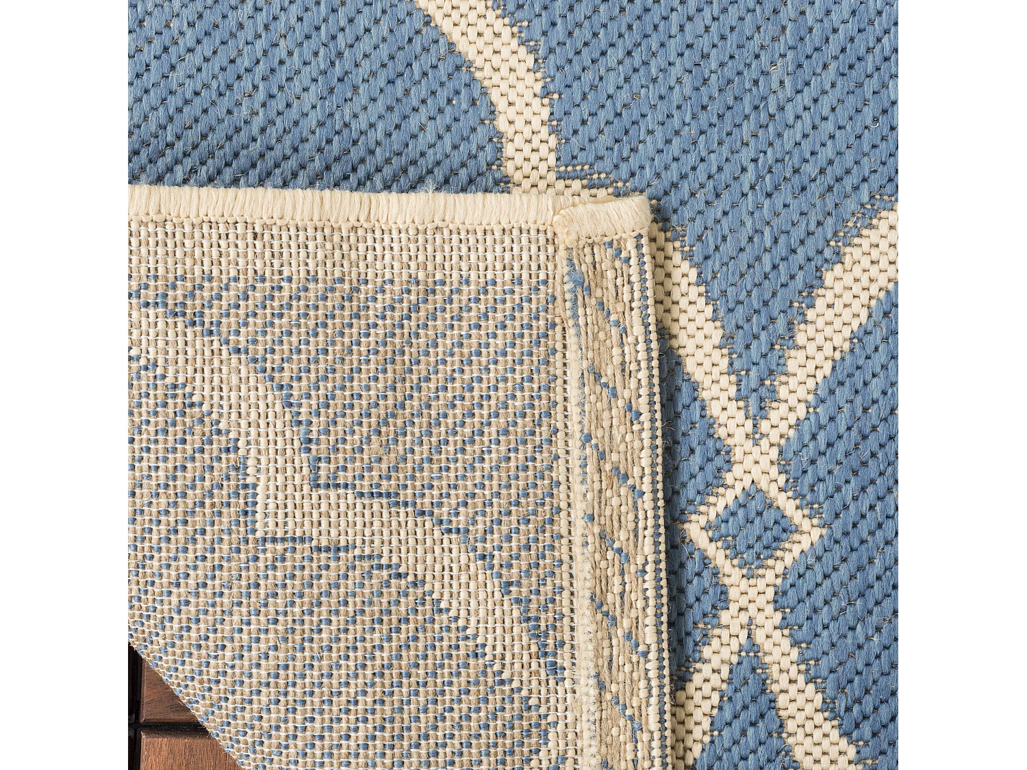 Tapis Bleu/Neutre 122 X 183 cm - Positano