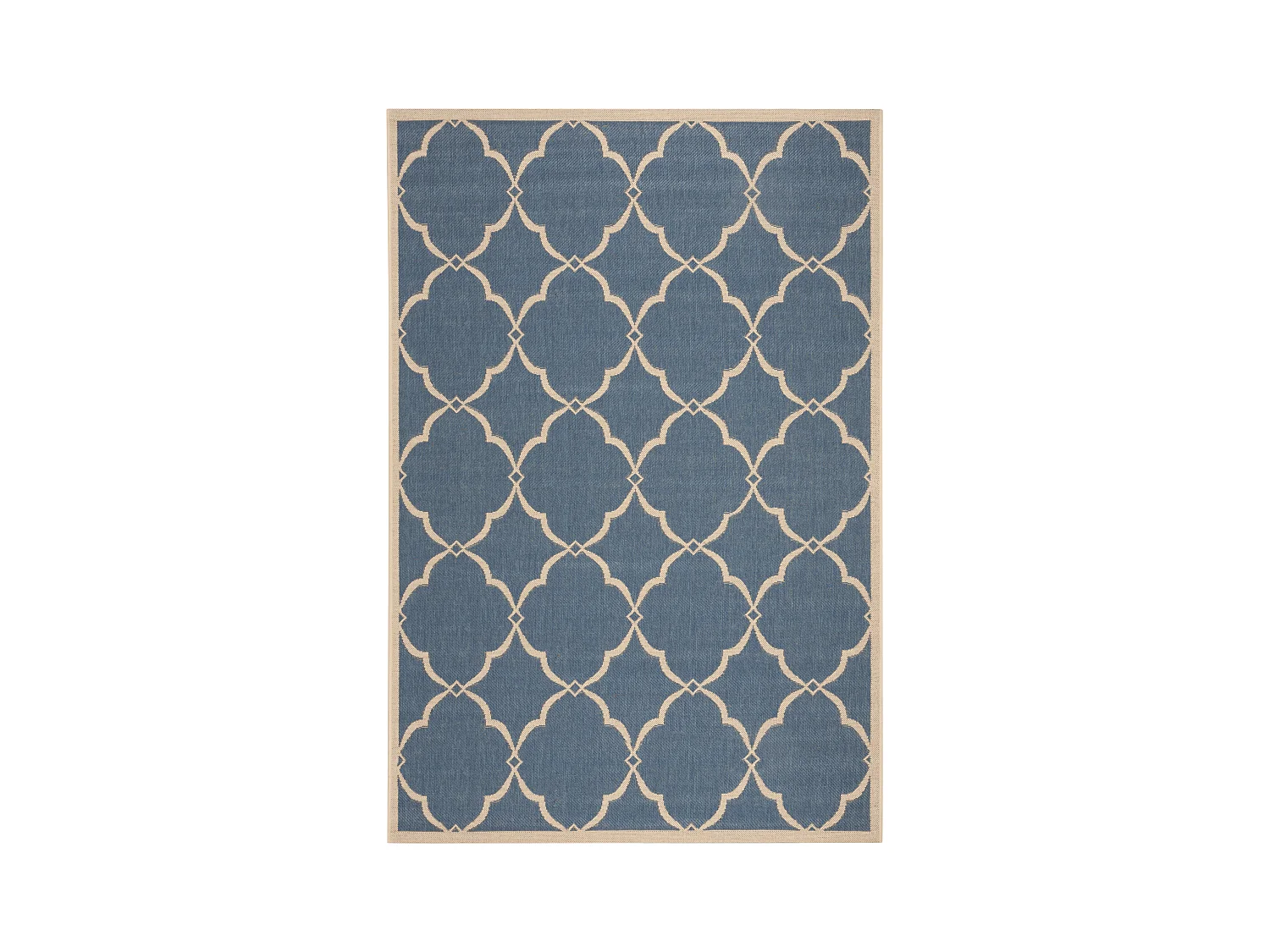 Tapis Bleu/Neutre 122 X 183 cm - Positano
