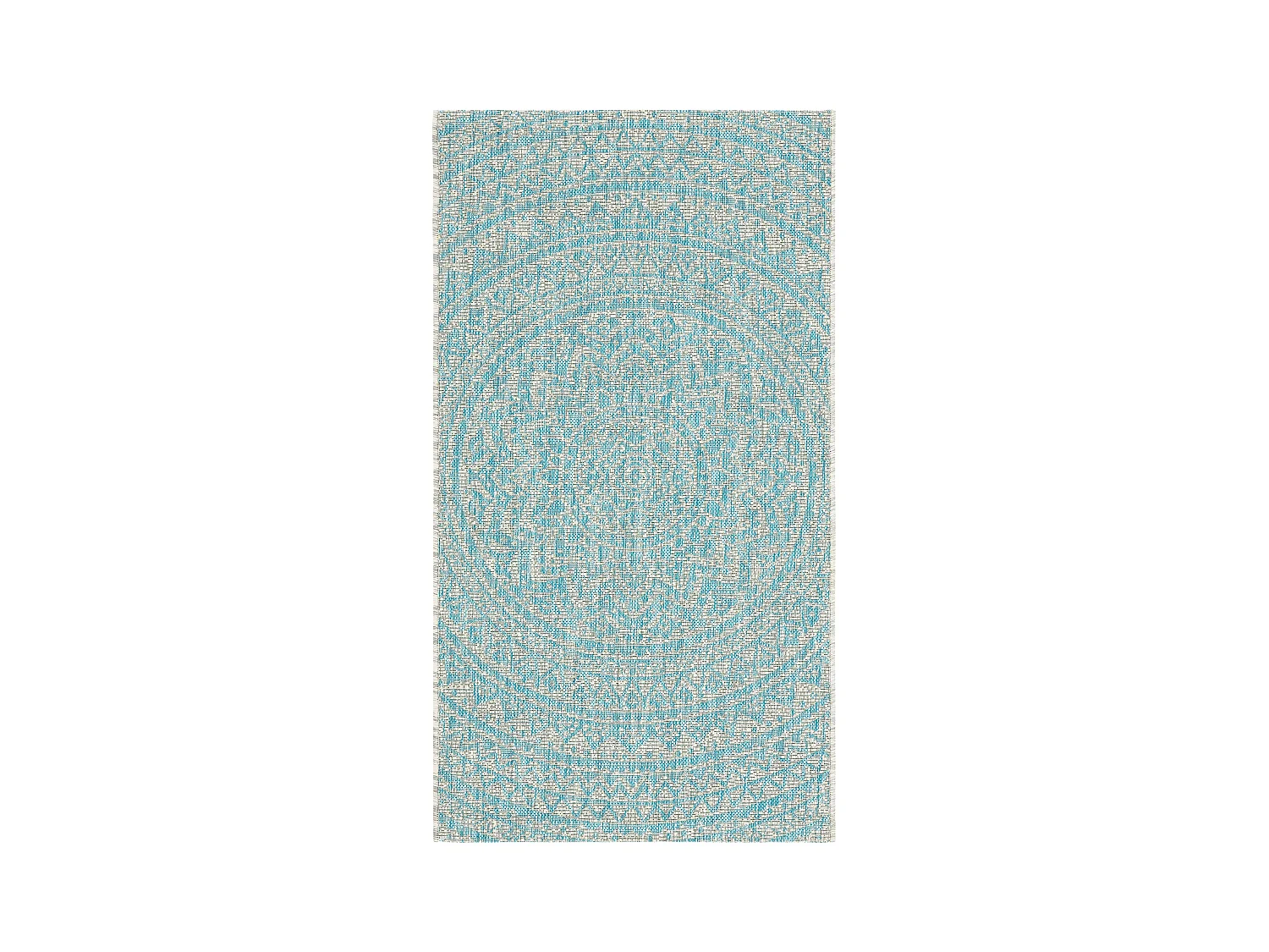 Tapis Gris/Bleu 122 X 170 cm - Kalene