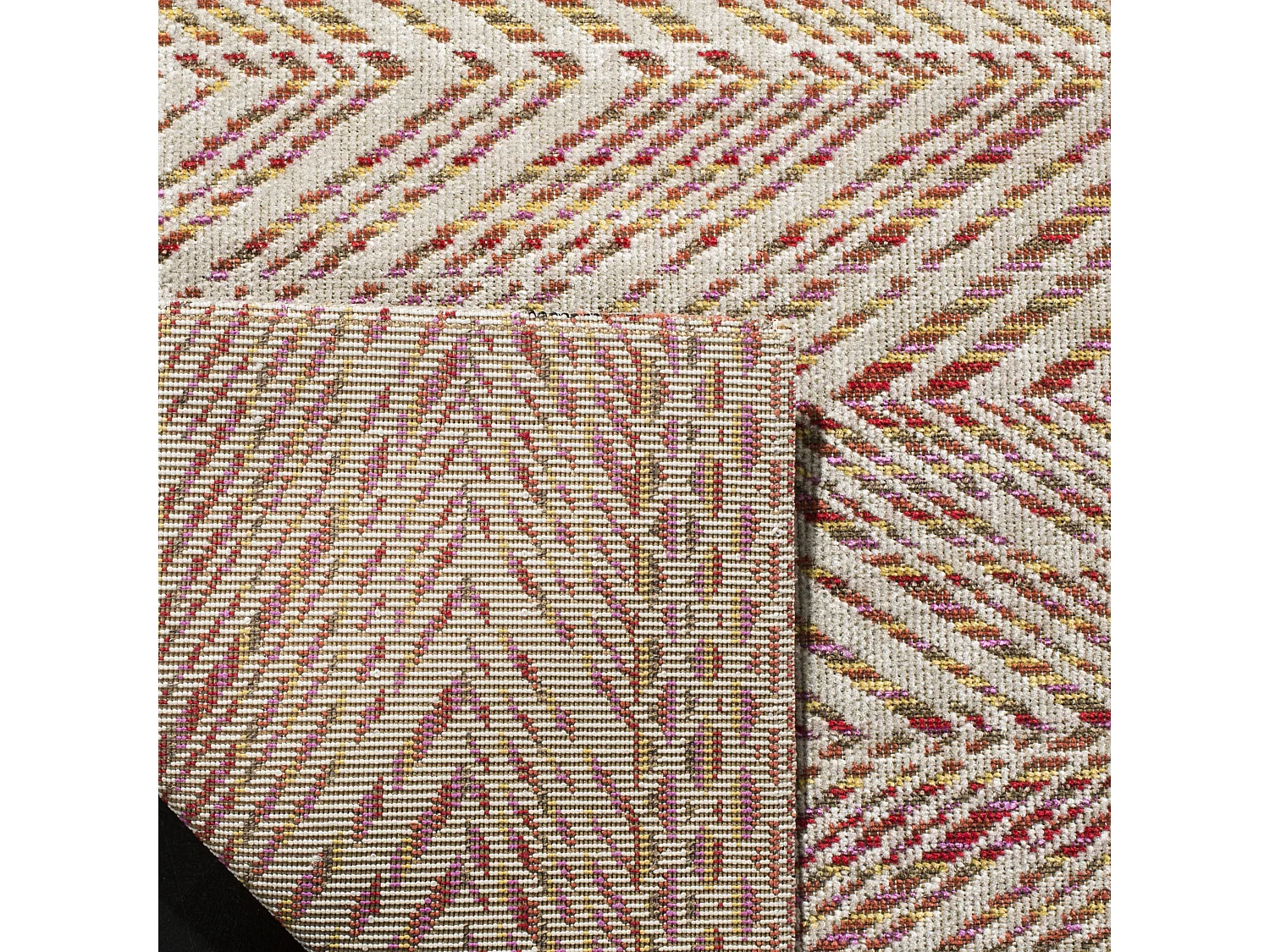 Tapis Rose/Multicolore 122 X 183 cm - Micah