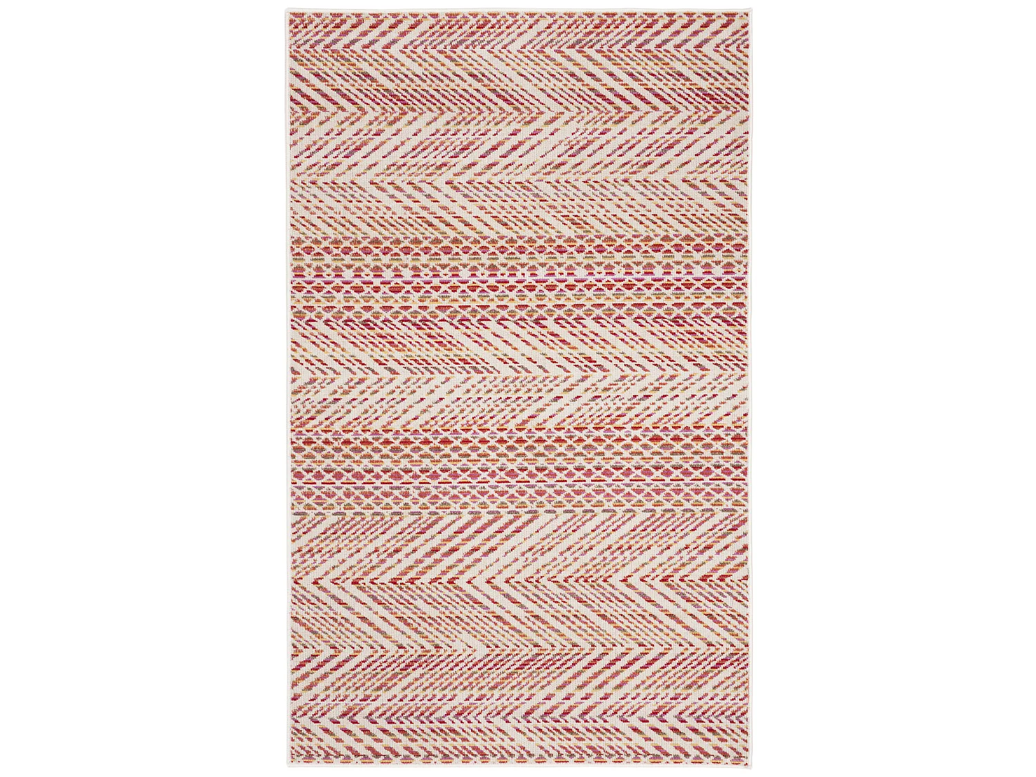 Tapis Rose/Multicolore 122 X 183 cm - Micah