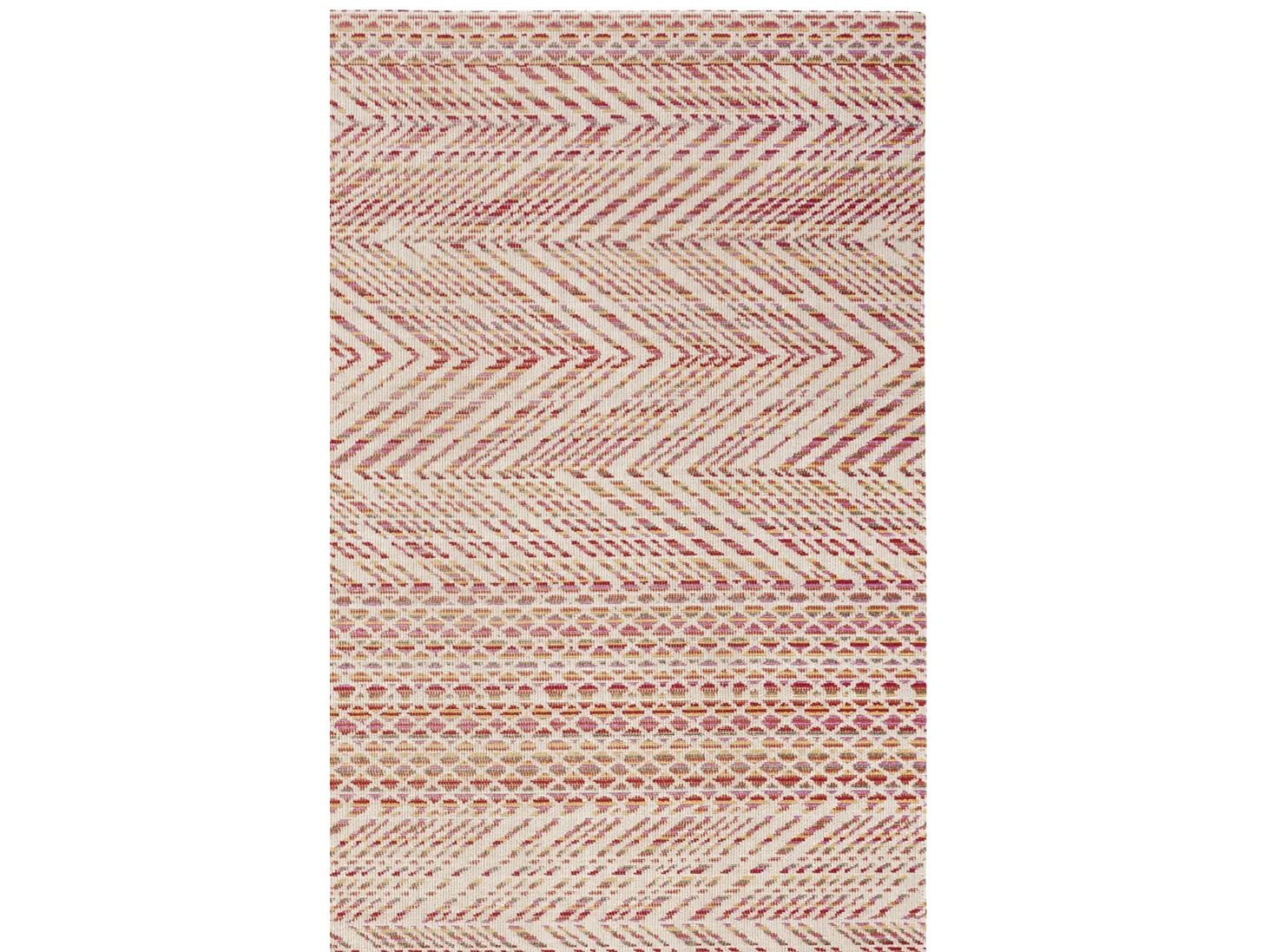 Tapis Rose/Multicolore 122 X 183 cm - Micah