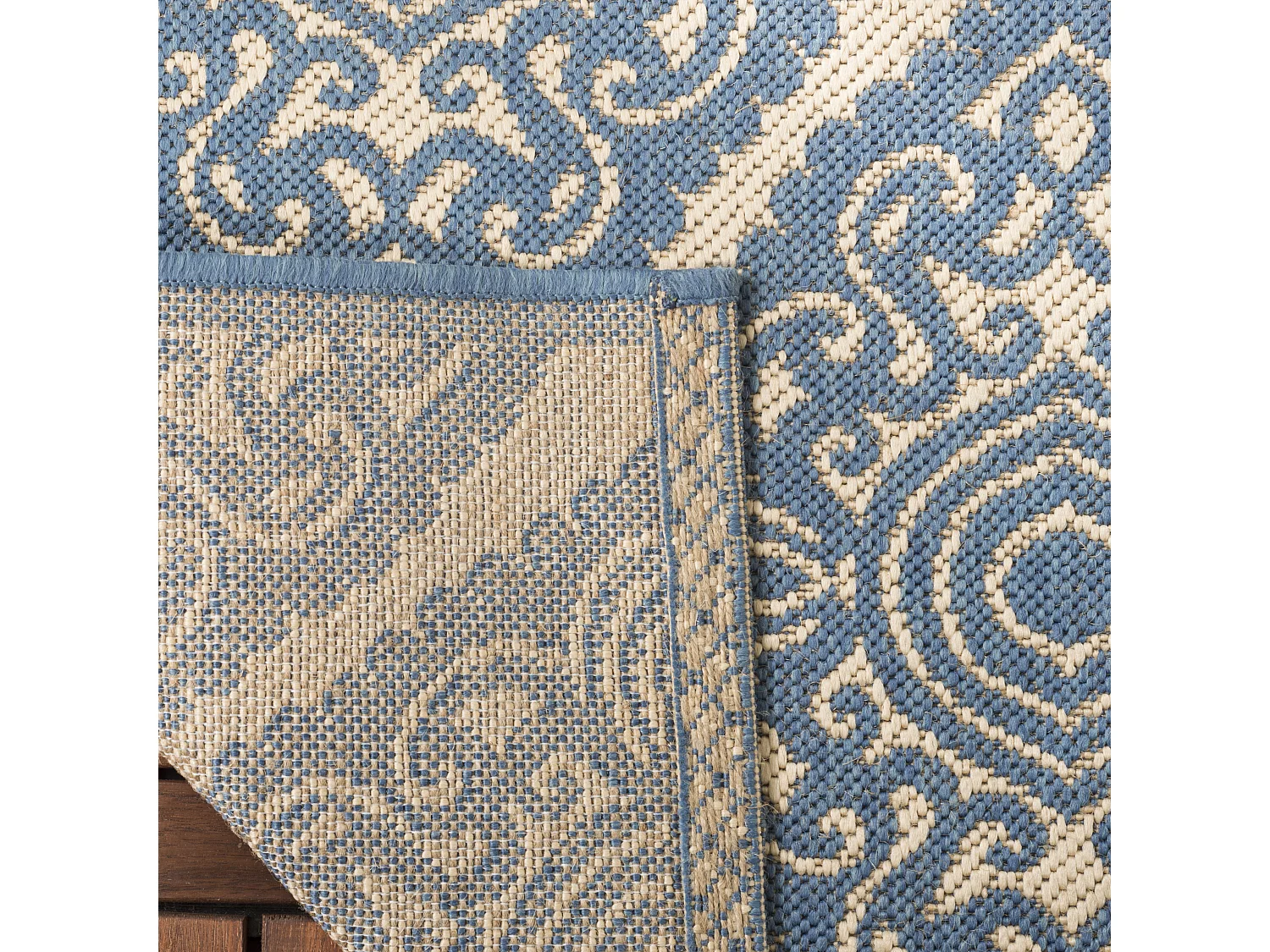 Tapis Neutre/Bleu 155 X 229 cm - Salina