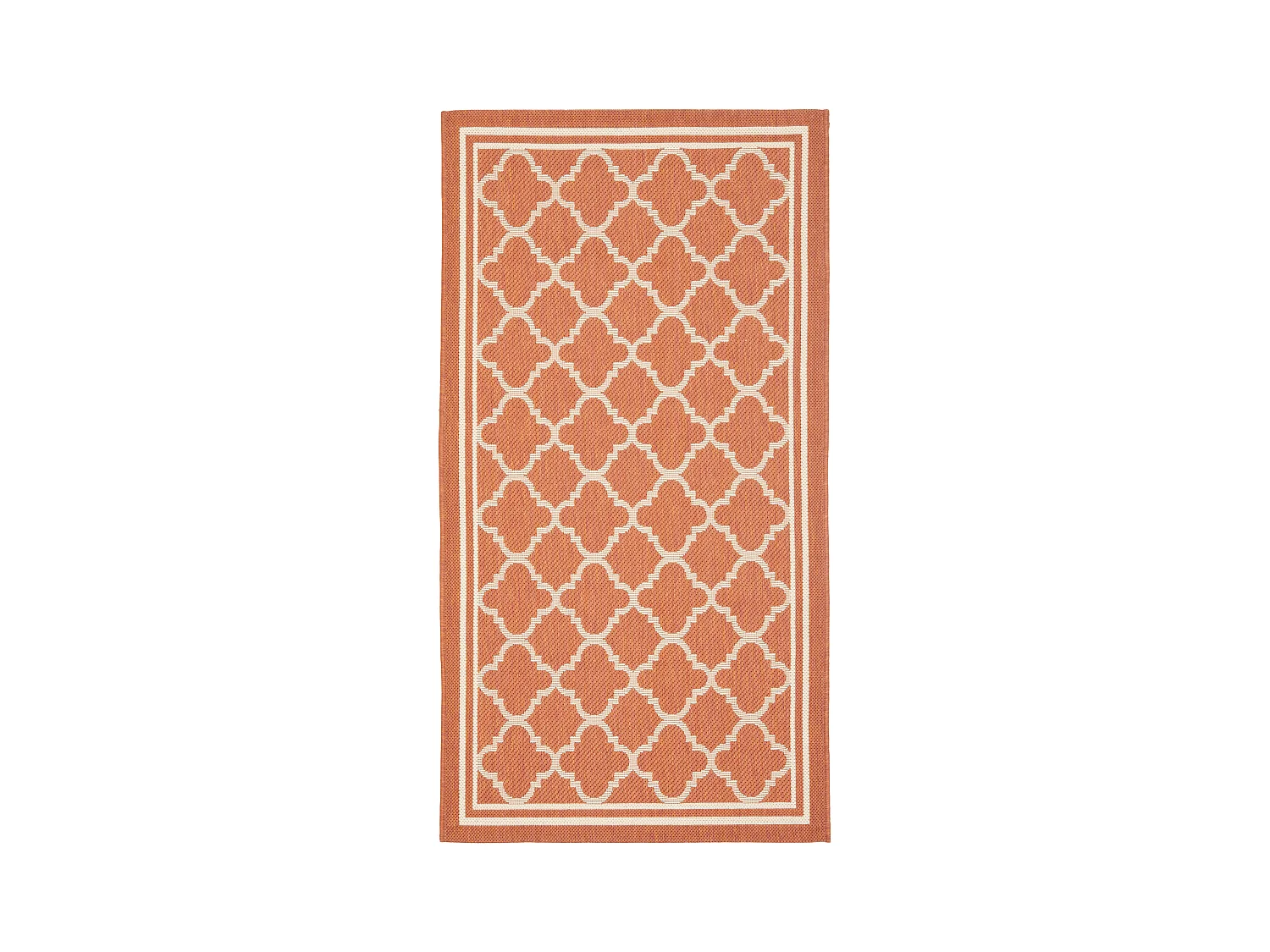Tapis Orange/Neutre 122 X 170 cm - Bleeker