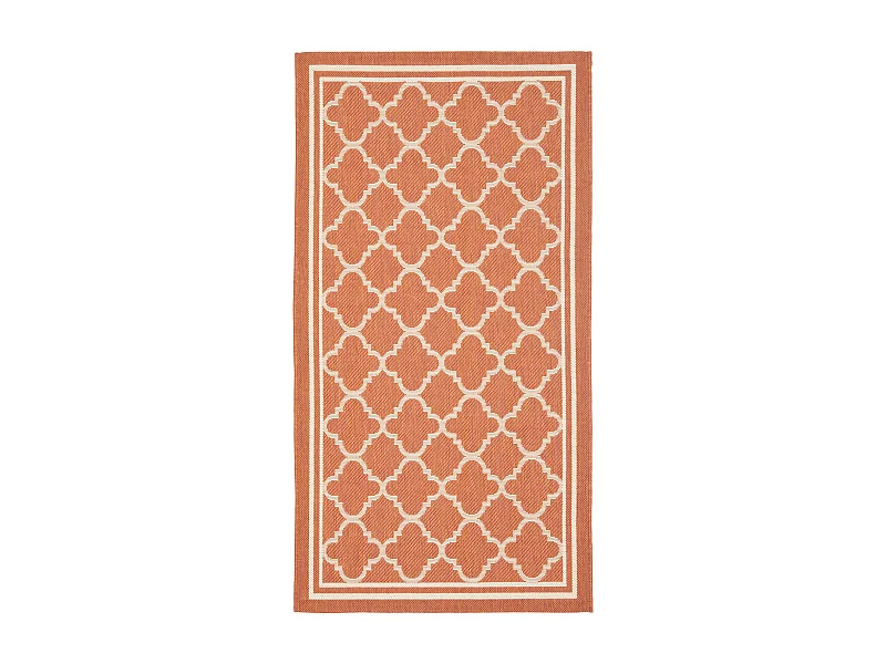 Tapis Orange/Neutre 122 X 170 cm - Bleeker