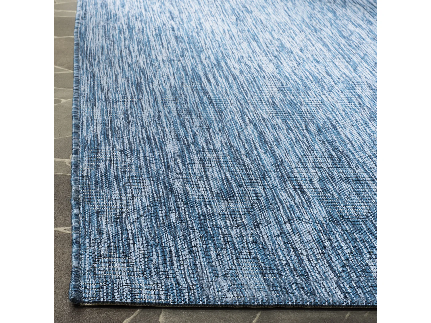 Tapis Bleu Marine 122 X 170 cm - Clementine