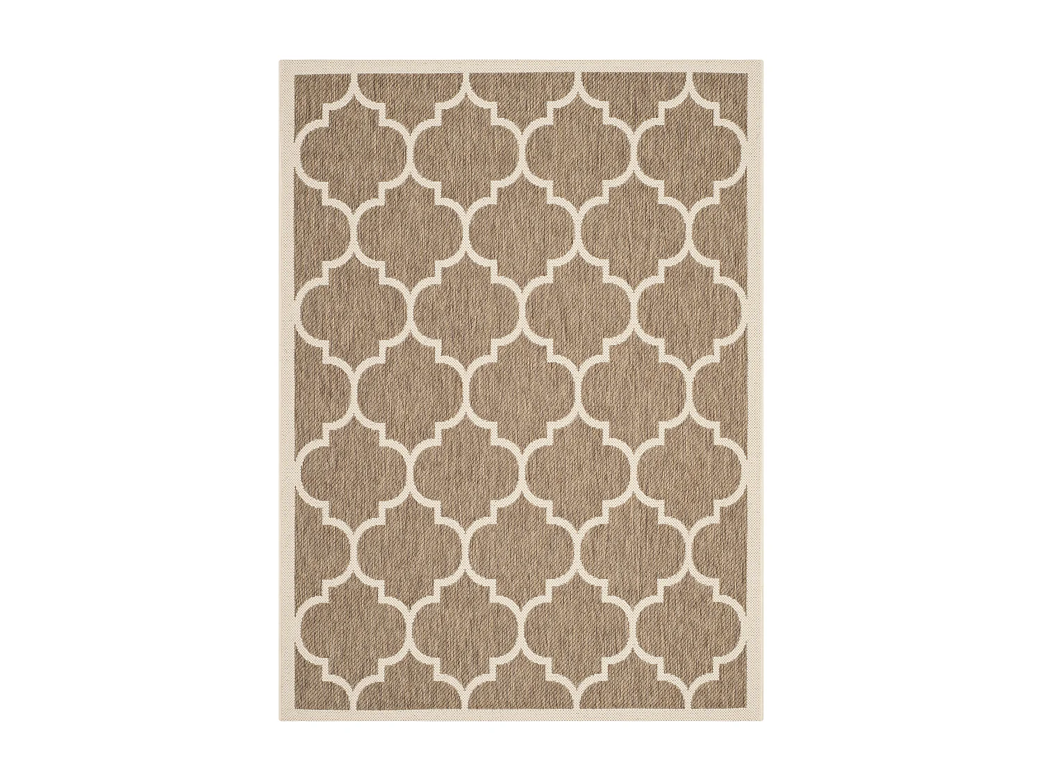 Tapis Marron/Neutre 122 X 170 cm - Arista