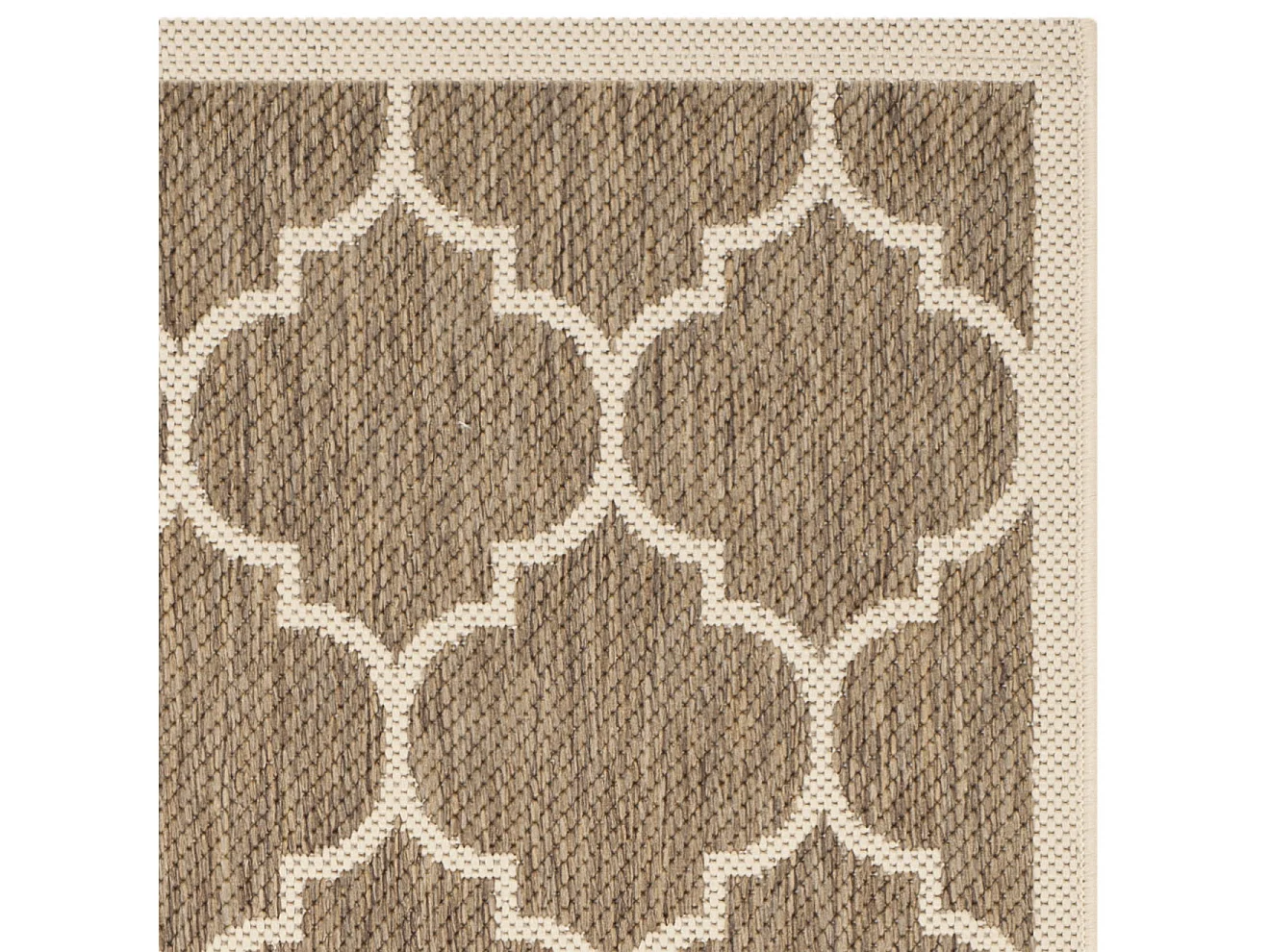 Tapis Marron/Neutre 122 X 170 cm - Arista