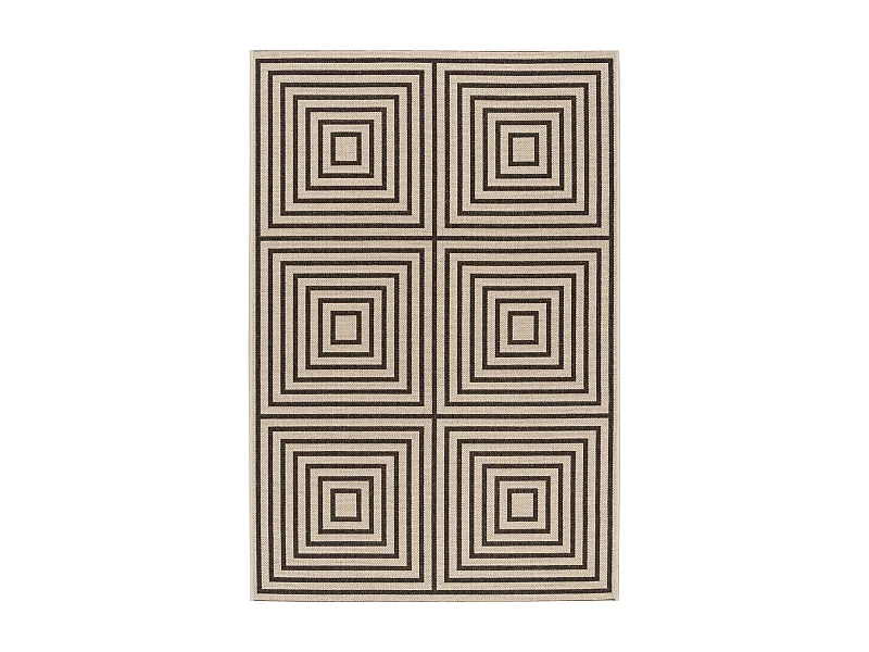 Tapis Neutre/Marron 91 X 152 cm - Ravello