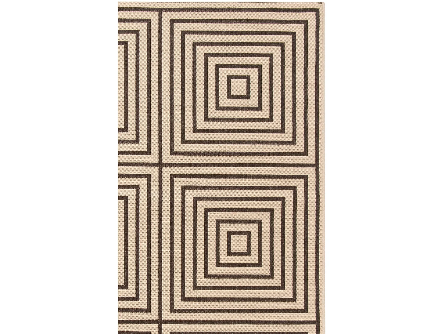 Tapis Neutre/Marron 91 X 152 cm - Ravello