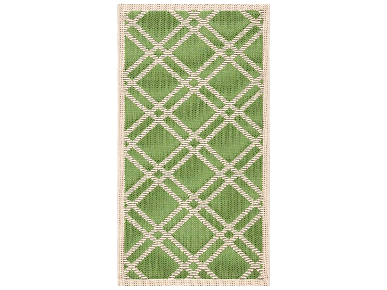 Tapis Vert/Neutre 122 X 170 cm - Thalia