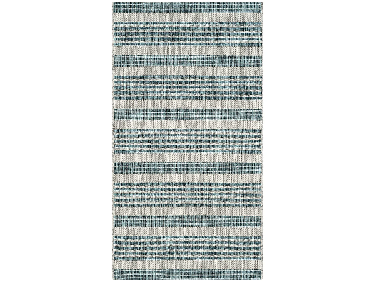 Tapis Gris/Bleu 122 X 170 cm - Wilshire