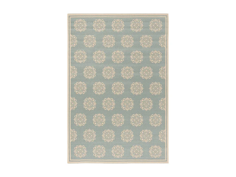 Tapis Bleu/Neutre 122 X 183 cm - Sorelle