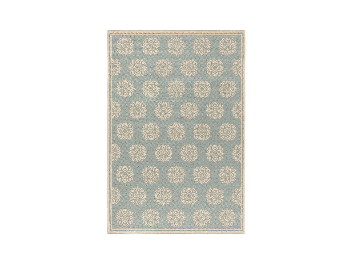 Tapis Bleu/Neutre 122 X 183 cm - Sorelle