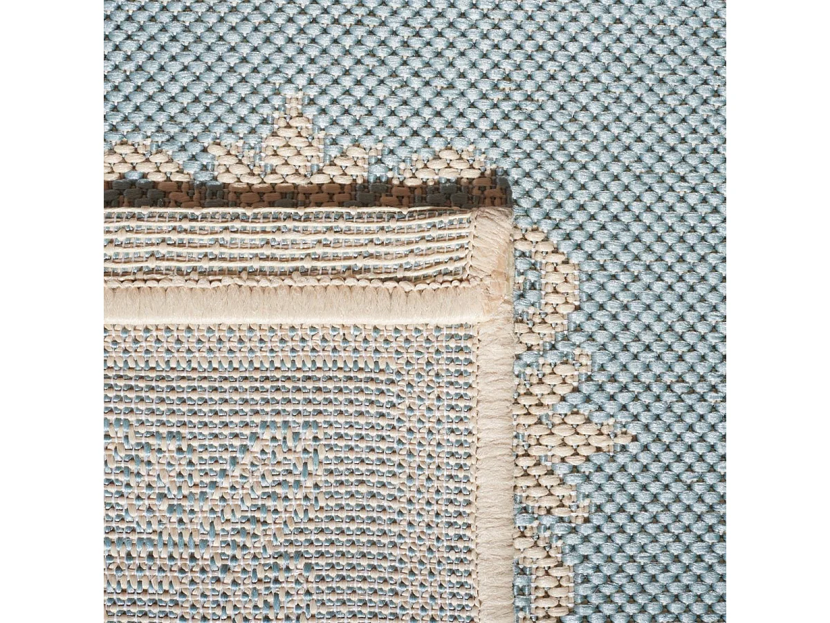 Tapis Bleu/Neutre 122 X 183 cm - Sorelle