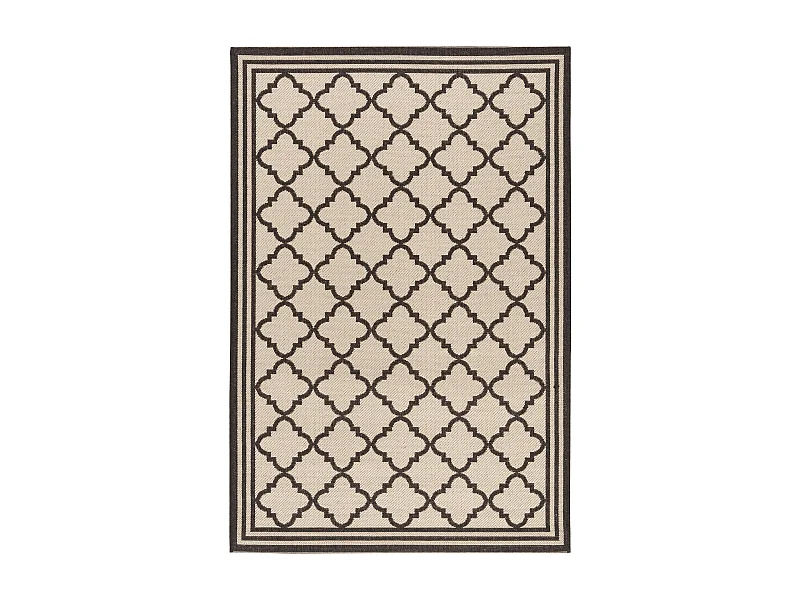 Tapis Neutre/Marron 91 X 152 cm - Ischia