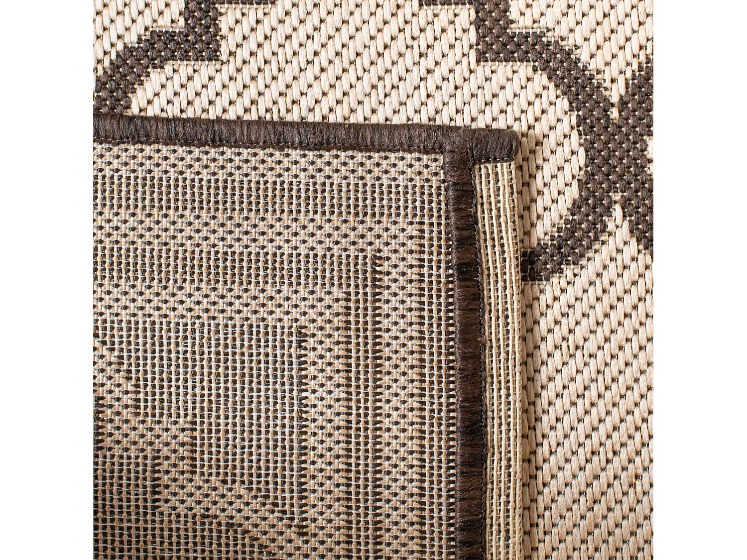 Tapis Neutre/Marron 91 X 152 cm - Ischia