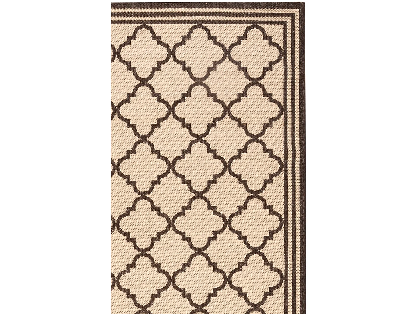 Tapis Neutre/Marron 91 X 152 cm - Ischia