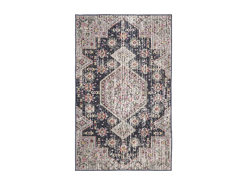 Tapis Noir/Multicolore 122 X 183 cm - Annik
