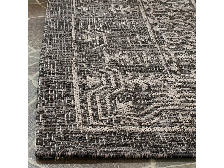 Tapis Noir/Neutre 122 X 170 cm - Marea