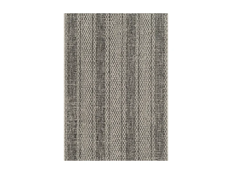 Tapis Gris/Noir 122 X 170 cm - Rafal