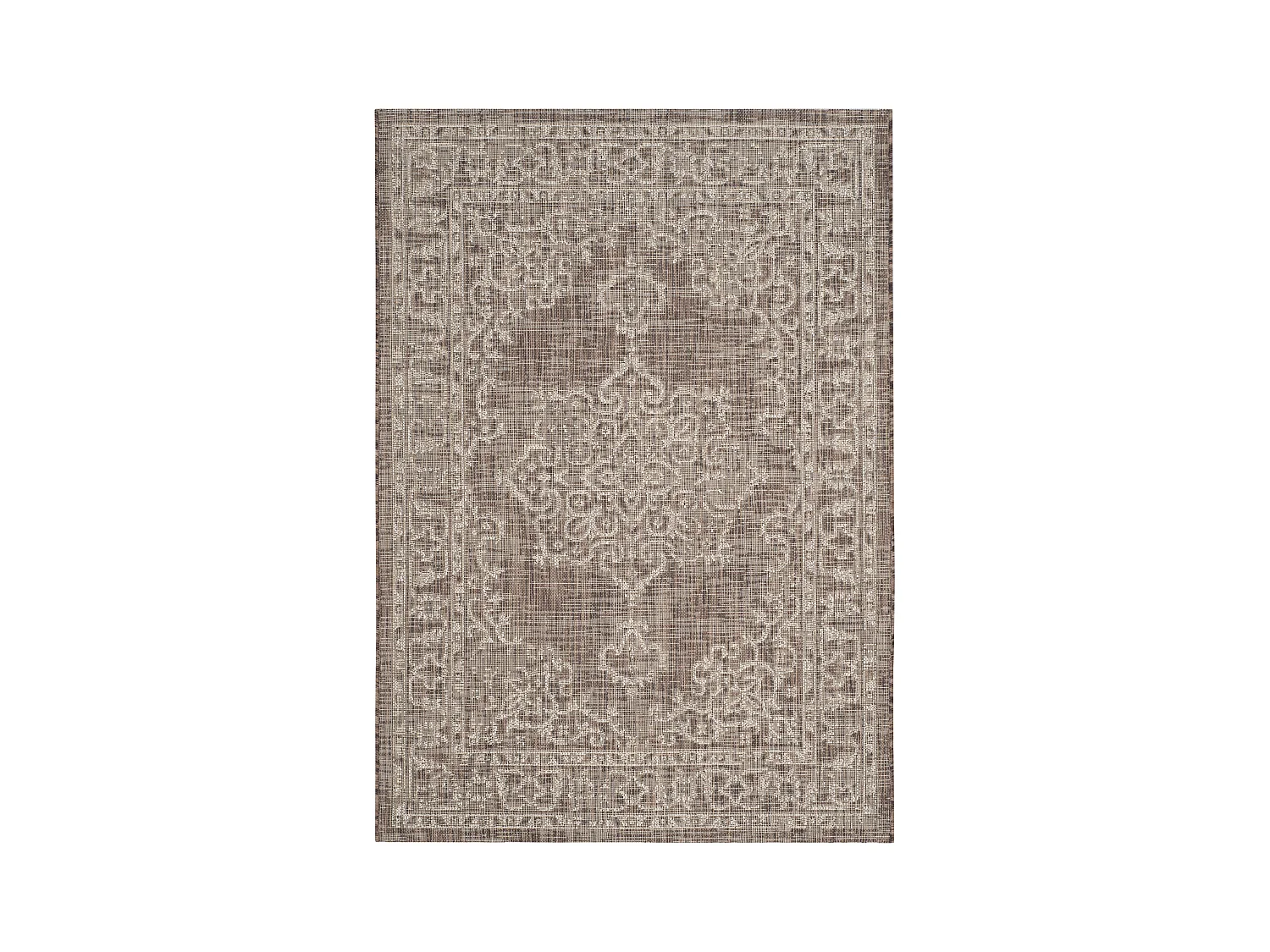 Tapis Marron/Neutre 122 X 170 cm - Mirabelle