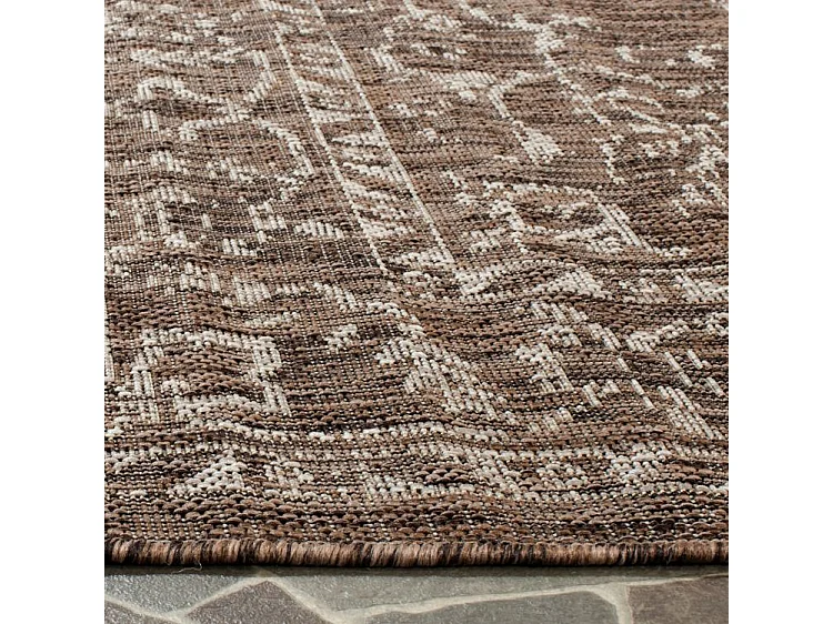 Tapis Marron/Neutre 122 X 170 cm - Mirabelle