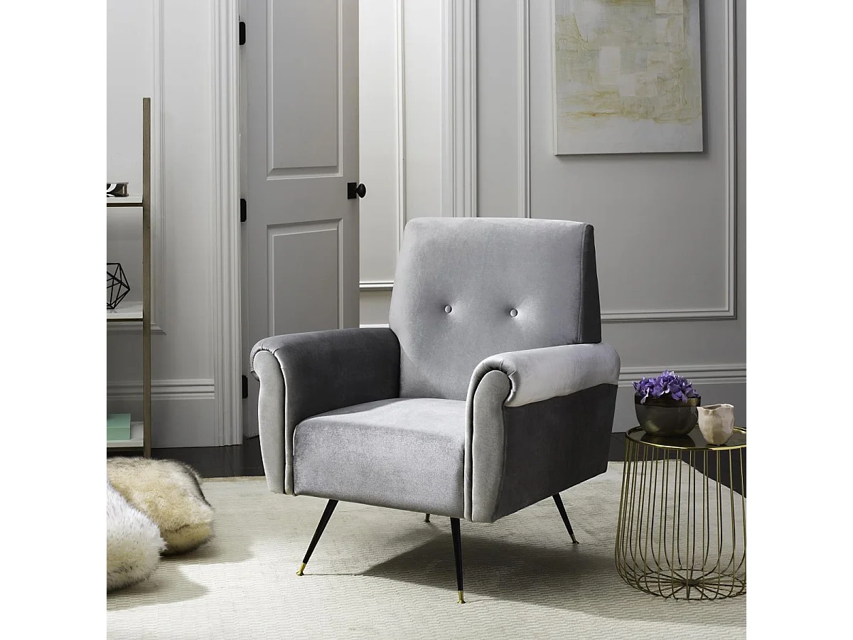 chaise Gris clair 74 X 81 X 92.71 cm - Betsey